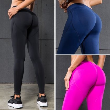 Спортен оформящ клин със силиконови ленти син, НАЛИЧЕН ЧЕРЕН S размер