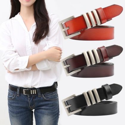  Унисекс колан от естествена кожа