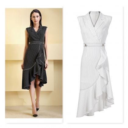 Елегантна рокля на раета