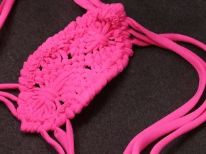 Оригинални Бански Виктория Сикрет с плетеница на гърба в три цвята