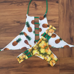 Бански от две части на АНАНАСИ