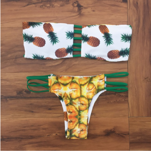 Бански от две части на АНАНАСИ