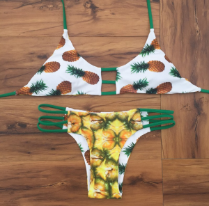 Бански от две части на АНАНАСИ