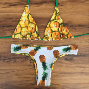 Бански от две части на АНАНАСИ