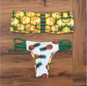 Бански от две части на АНАНАСИ