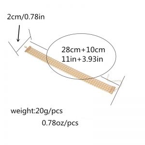 Чокър за врат метална хипоалергенна сплав