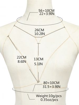 Бижу украшение за деколте