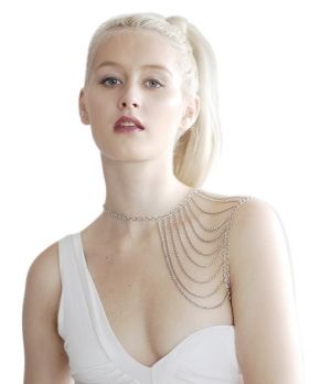 Бижу украшение за едното рамо