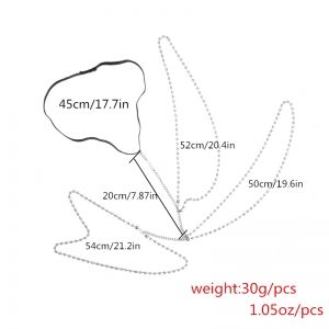 Украшение за бедро и крак с кристални камъни