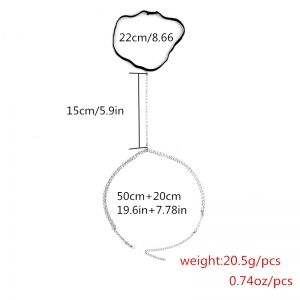 Украшение за бедро и крак с кристални камъни