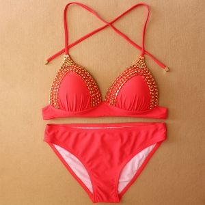 Луксозни Бански от две части с твърда чашка с подплънки, НАЛИЧЕН L