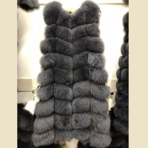 Дамски елек, 100% естествен косъм лисица