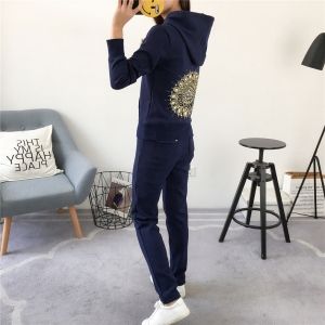 Спортен Комплект Juicy Couture кадифе с камъни