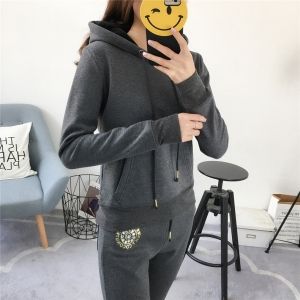 Спортен Комплект Juicy Couture кадифе с камъни