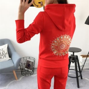 Спортен Комплект Juicy Couture кадифе с камъни