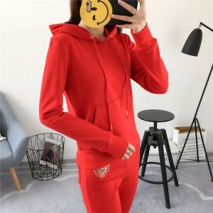 Спортен Комплект Juicy Couture кадифе с камъни