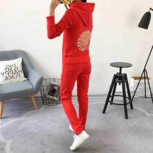 Спортен Комплект Juicy Couture кадифе с камъни