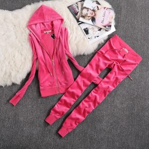 Спортен Комплект Juicy Couture кадифе, изчистен модел