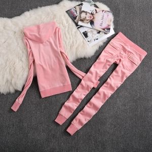 Спортен Комплект Juicy Couture кадифе, изчистен модел