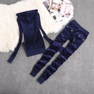 Спортен Комплект Juicy Couture кадифе, изчистен модел