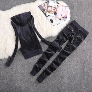 Спортен Комплект Juicy Couture кадифе, изчистен модел