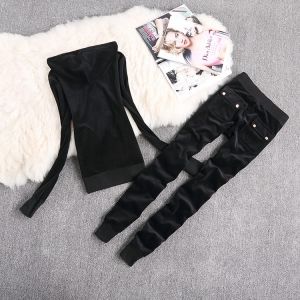 Спортен Комплект Juicy Couture кадифе, изчистен модел