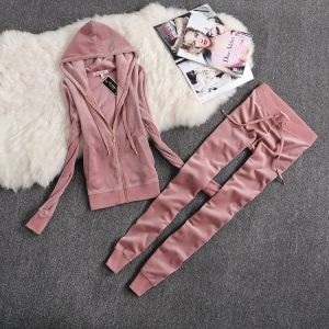 Спортен Комплект Juicy Couture кадифе, изчистен модел