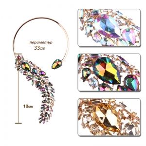 Чокър с големи камъни