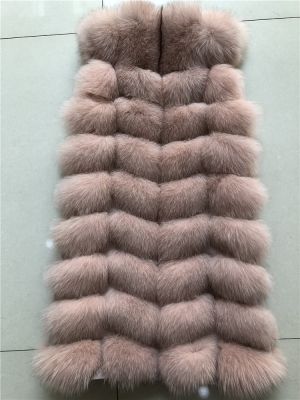 Дамски елек, 100% естествен косъм лисица