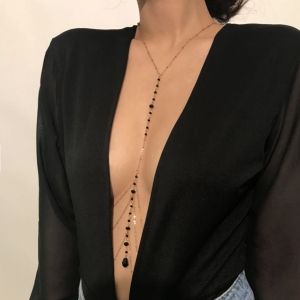Бижу украшение за тяло с кристални камъни