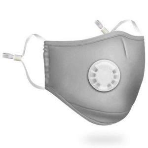 Предпазна маска за лице с клапа и филтър с активен въглен PM 2,5