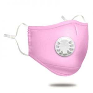 Предпазна маска за лице с клапа и филтър с активен въглен PM 2,5