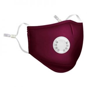 Предпазна маска за лице с клапа и филтър с активен въглен PM 2,5