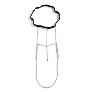 Украшение за бедро и крак с тънки верижки