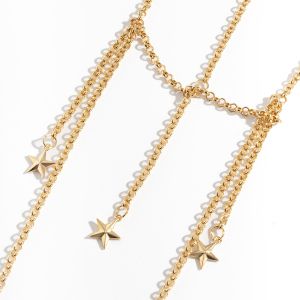 Украшение за бедро и крак с тънки верижки