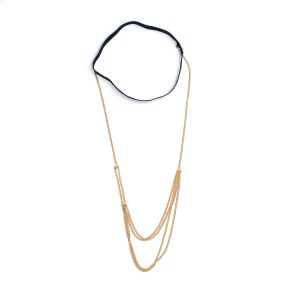 Украшение за бедро и крак с тънки верижки