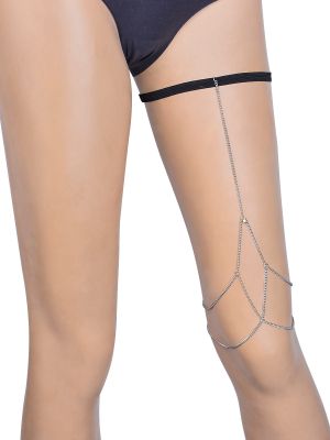 Украшение за бедро и крак с тънки верижки