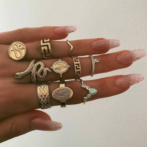 Комплект десет пръстена за ръце