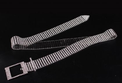 PVC колан с кристални камъни